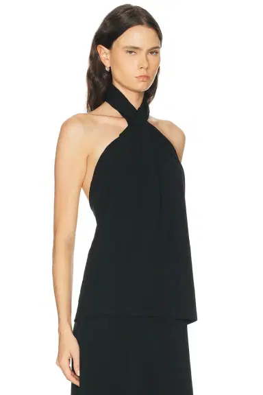 TOTEME Twisted Jersey Halter Top | Thumbnail 6 TOTEME Twisted Jersey Halter Top | Thumbnail 6