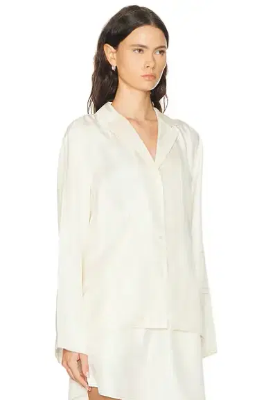 Toteme Monogram Silk PJ Top | Thumbnail 2 Toteme Monogram Silk PJ Top | Thumbnail 2