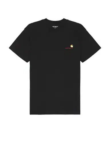 Carhartt WIP Short Sleeve American Script T-Shirt | Thumbnail 1 Carhartt WIP Short Sleeve American Script T-Shirt | Thumbnail 1