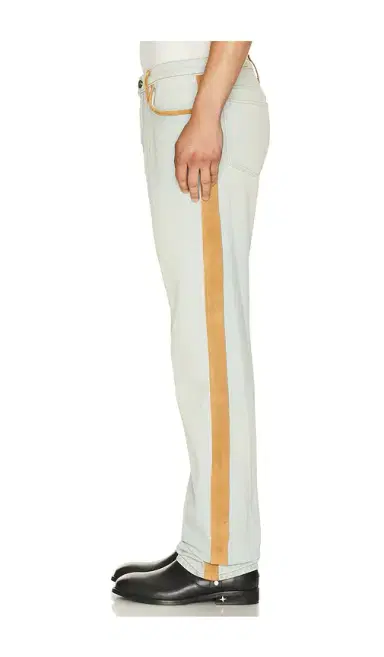 Austin Post Leather Edge Highland Slim Cut Jean | Thumbnail 12 Austin Post Leather Edge Highland Slim Cut Jean | Thumbnail 12