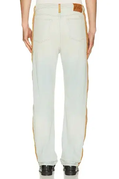 Austin Post Leather Edge Highland Slim Cut Jean | Thumbnail 3 Austin Post Leather Edge Highland Slim Cut Jean | Thumbnail 3