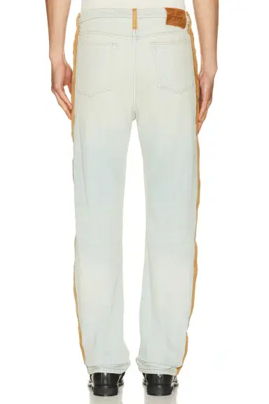 Austin Post Leather Edge Highland Slim Cut Jean | Thumbnail 8 Austin Post Leather Edge Highland Slim Cut Jean | Thumbnail 8