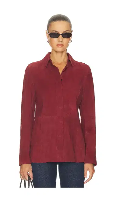 Frame The Suede Shirt | Thumbnail 9 Frame The Suede Shirt | Thumbnail 9