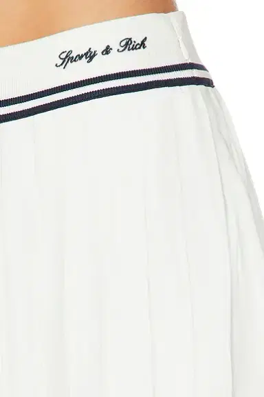 Sporty & Rich Signature Logo Abigail Skirt | Thumbnail 6 Sporty & Rich Signature Logo Abigail Skirt | Thumbnail 6