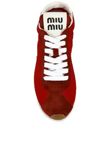 Miu Miu Plume Sneaker | Thumbnail 4 Miu Miu Plume Sneaker | Thumbnail 4