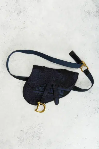 FWRD Renew Dior Embroidered Saddle Belt Bag | Thumbnail 11 FWRD Renew Dior Embroidered Saddle Belt Bag | Thumbnail 11