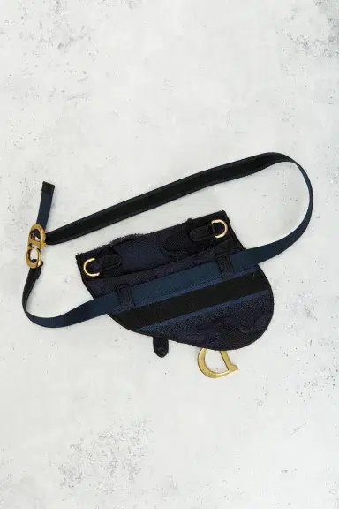 FWRD Renew Dior Embroidered Saddle Belt Bag | Thumbnail 12 FWRD Renew Dior Embroidered Saddle Belt Bag | Thumbnail 12