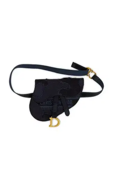 FWRD Renew Dior Embroidered Saddle Belt Bag | Thumbnail 1 FWRD Renew Dior Embroidered Saddle Belt Bag | Thumbnail 1