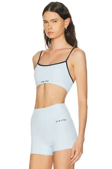 Sporty & Rich Signature Logo Sports Bra | Thumbnail 2 Sporty & Rich Signature Logo Sports Bra | Thumbnail 2