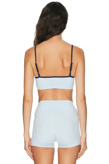 Sporty & Rich Signature Logo Sports Bra | Thumbnail 8 Sporty & Rich Signature Logo Sports Bra | Thumbnail 8