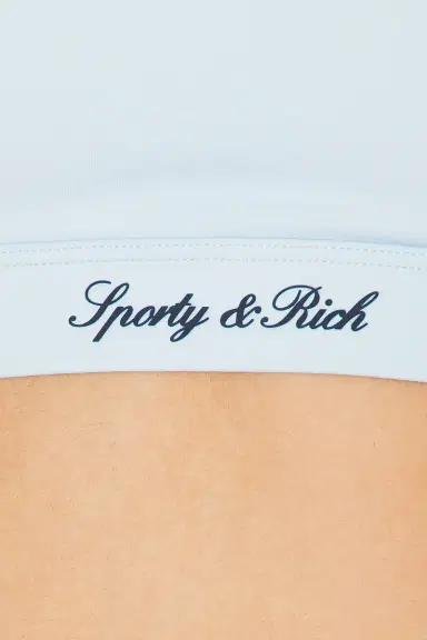 Sporty & Rich Signature Logo Sports Bra | Thumbnail 10 Sporty & Rich Signature Logo Sports Bra | Thumbnail 10