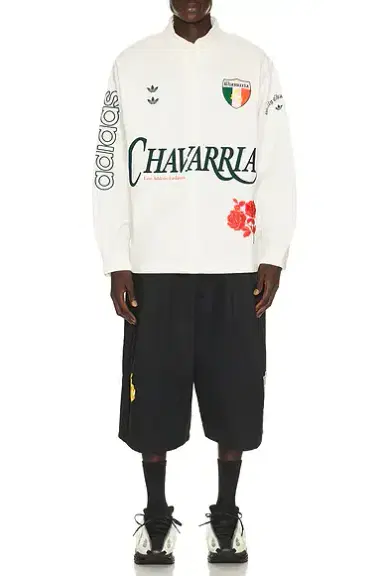 adidas Originals x Willy Chavarria Prem Long Twill Short | Thumbnail 5 adidas Originals x Willy Chavarria Prem Long Twill Short | Thumbnail 5