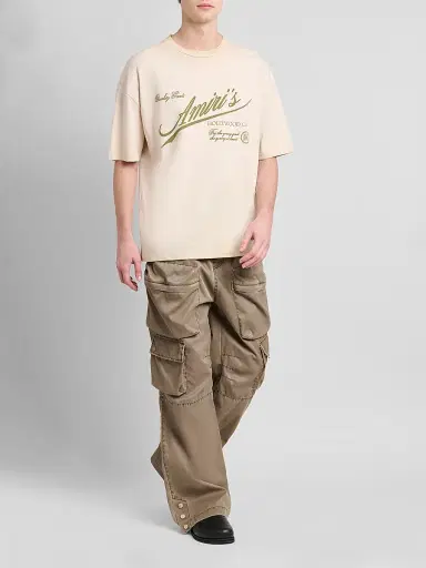 AMIRI Men's Logo Drawstring Cargo Pants | Thumbnail 2 AMIRI Men's Logo Drawstring Cargo Pants | Thumbnail 2