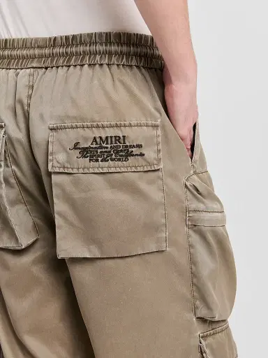 AMIRI Men's Logo Drawstring Cargo Pants | Thumbnail 5 AMIRI Men's Logo Drawstring Cargo Pants | Thumbnail 5