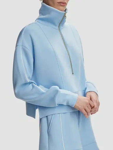 Varley Women's Davenport Half-Zip Jacket - Airy Blue | Thumbnail 5 Varley Women's Davenport Half-Zip Jacket - Airy Blue | Thumbnail 5