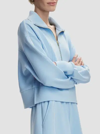 Varley Women's Davenport Half-Zip Jacket - Airy Blue | Thumbnail 6 Varley Women's Davenport Half-Zip Jacket - Airy Blue | Thumbnail 6