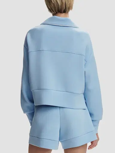 Varley Women's Davenport Half-Zip Jacket - Airy Blue | Thumbnail 7 Varley Women's Davenport Half-Zip Jacket - Airy Blue | Thumbnail 7