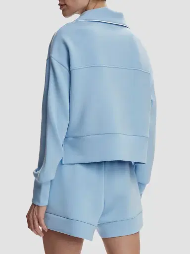 Varley Women's Davenport Half-Zip Jacket - Airy Blue | Thumbnail 8 Varley Women's Davenport Half-Zip Jacket - Airy Blue | Thumbnail 8