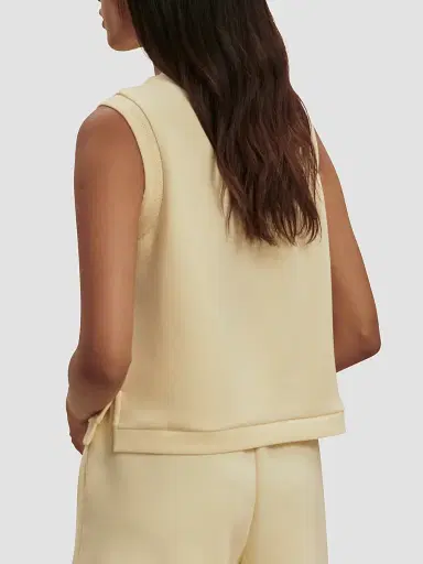 Varley Women's Marla Button-Front Crop Tank - Anise Flower - Size Medium | Thumbnail 6 Varley Women's Marla Button-Front Crop Tank - Anise Flower - Size Medium | Thumbnail 6