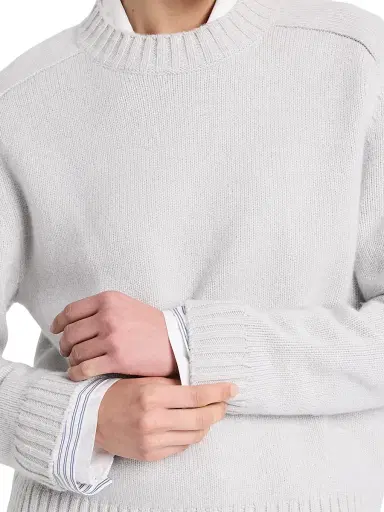 TWP Women's New Jill Cashmere Sweater - Pumice - Size XL | Thumbnail 6 TWP Women's New Jill Cashmere Sweater - Pumice - Size XL | Thumbnail 6