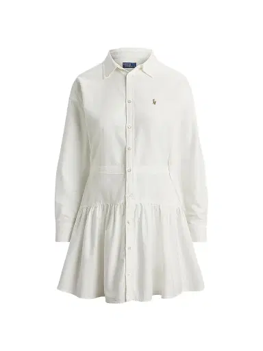 Polo Ralph Lauren Women's Oxford Mini Shirtdress - White - Size 12 | Thumbnail 1 Polo Ralph Lauren Women's Oxford Mini Shirtdress - White - Size 12 | Thumbnail 1