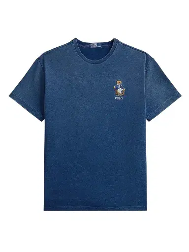 Polo Ralph Lauren Men's Classic-Fit Polo Bear T-Shirt - Newport Bear Dark Indigo - Size XXL | Thumbnail 1 Polo Ralph Lauren Men's Classic-Fit Polo Bear T-Shirt - Newport Bear Dark Indigo - Size XXL | Thumbnail 1