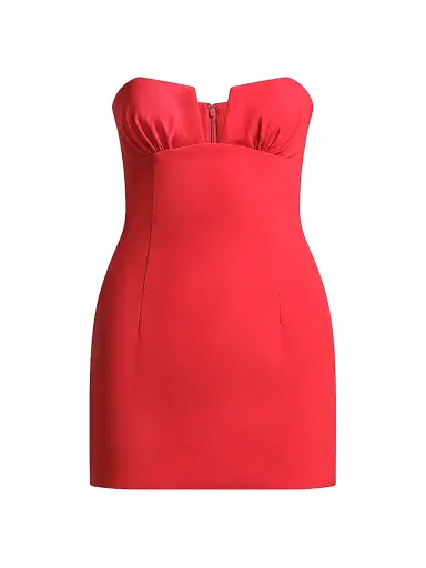 BCBGMAXAZRIA Women's Ramone Strapless Minidress - Flame - Size 14 | Thumbnail 1 BCBGMAXAZRIA Women's Ramone Strapless Minidress - Flame - Size 14 | Thumbnail 1
