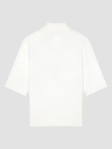 Givenchy Women's Polo Sweater in Cotton and Silk | Thumbnail 3 Givenchy Women's Polo Sweater in Cotton and Silk | Thumbnail 3
