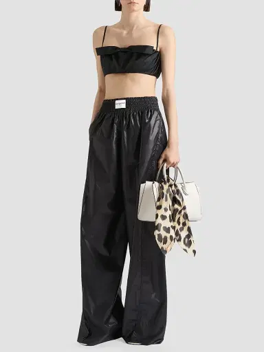Givenchy Women's Bra Top with Bow - Black - Size 12 | Thumbnail 2 Givenchy Women's Bra Top with Bow - Black - Size 12 | Thumbnail 2