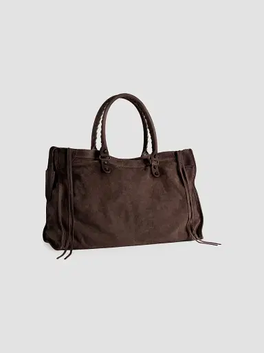 Balenciaga Men's Le City Large Tote Bag | Thumbnail 2 Balenciaga Men's Le City Large Tote Bag | Thumbnail 2