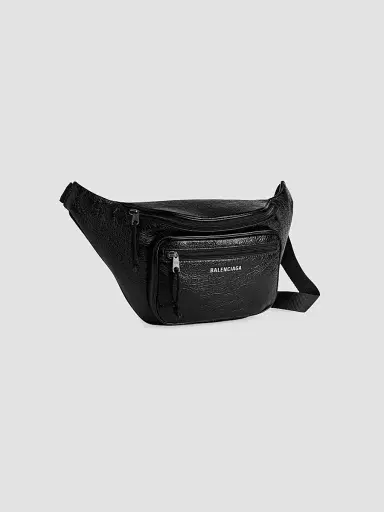 Balenciaga Men's Explorer Beltpack - Black | Thumbnail 4 Balenciaga Men's Explorer Beltpack - Black | Thumbnail 4