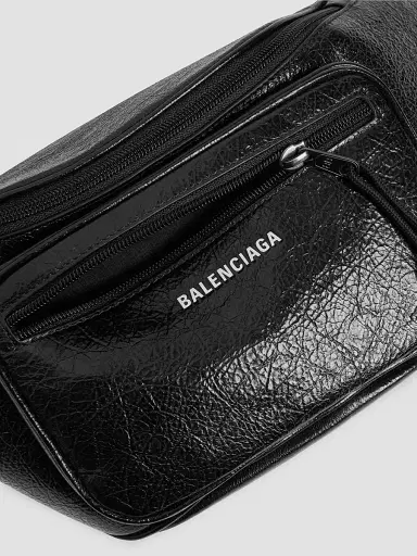 Balenciaga Men's Explorer Beltpack - Black | Thumbnail 7 Balenciaga Men's Explorer Beltpack - Black | Thumbnail 7