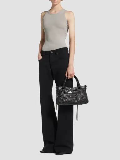 Balenciaga Women's Le City First Top Handle Bag - Black | Thumbnail 2 Balenciaga Women's Le City First Top Handle Bag - Black | Thumbnail 2