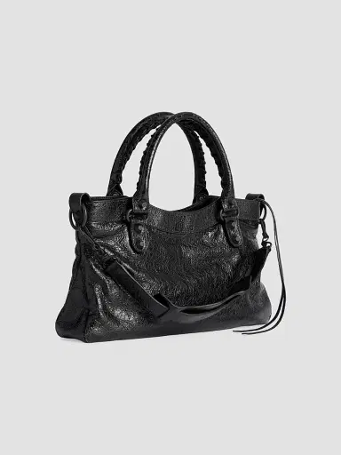 Balenciaga Women's Le City First Top Handle Bag - Black | Thumbnail 5 Balenciaga Women's Le City First Top Handle Bag - Black | Thumbnail 5
