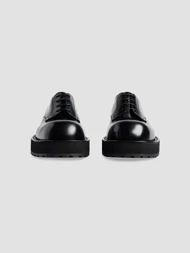 Balenciaga Men's Venom Leather Derbies | Thumbnail 3 Balenciaga Men's Venom Leather Derbies | Thumbnail 3