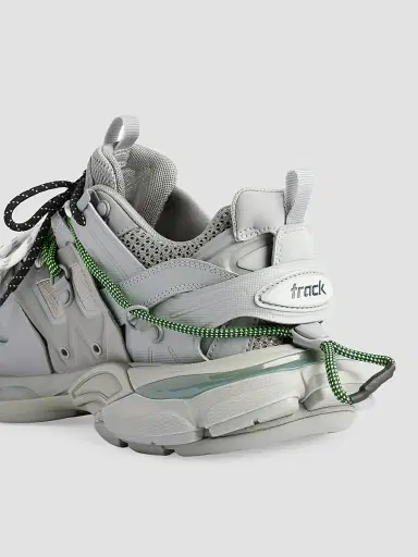 Balenciaga Men's Track Trail Laces Sneakers - Grey Green White - Size 6 | Thumbnail 5 Balenciaga Men's Track Trail Laces Sneakers - Grey Green White - Size 6 | Thumbnail 5