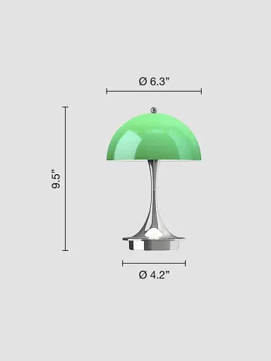 Louis Poulsen Panthella 160 Portable Original Chrome Lamp | Thumbnail 3 Louis Poulsen Panthella 160 Portable Original Chrome Lamp | Thumbnail 3