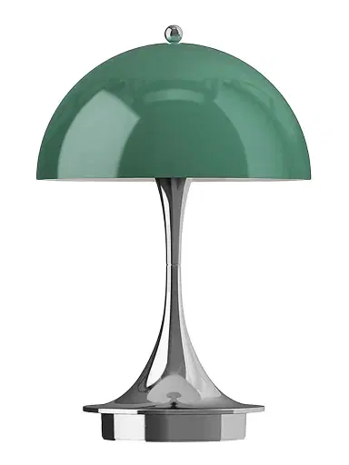 Louis Poulsen Panthella 160 Portable Original Chrome Lamp | Thumbnail 1 Louis Poulsen Panthella 160 Portable Original Chrome Lamp | Thumbnail 1
