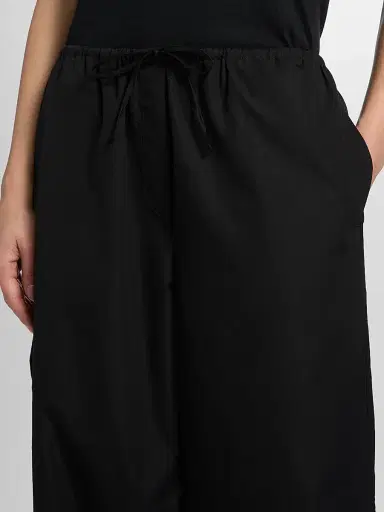 TOTEME Women's Drawstring Cotton Trousers | Thumbnail 6 TOTEME Women's Drawstring Cotton Trousers | Thumbnail 6