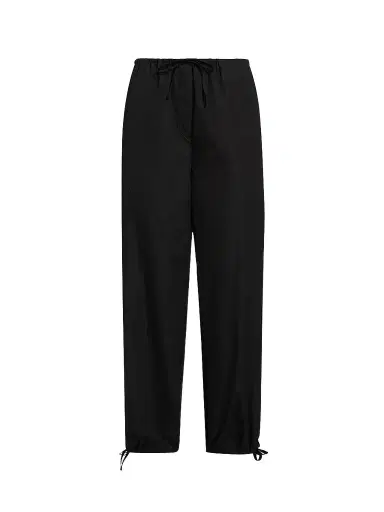 TOTEME Women's Drawstring Cotton Trousers | Thumbnail 1 TOTEME Women's Drawstring Cotton Trousers | Thumbnail 1