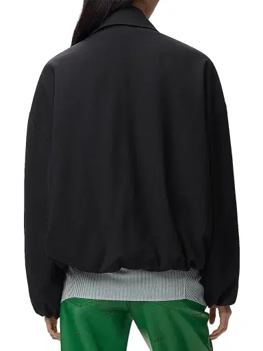 LOEWE Women's Asymmetric Panel Jacket - Black | Thumbnail 4 LOEWE Women's Asymmetric Panel Jacket - Black | Thumbnail 4