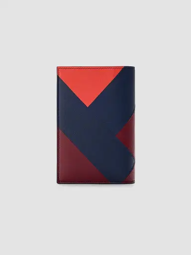 LOEWE Women's Anagram Colorblocked Leather Passport Case - Multicolor Deep Navy | Thumbnail 2 LOEWE Women's Anagram Colorblocked Leather Passport Case - Multicolor Deep Navy | Thumbnail 2
