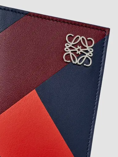 LOEWE Women's Anagram Colorblocked Leather Passport Case - Multicolor Deep Navy | Thumbnail 5 LOEWE Women's Anagram Colorblocked Leather Passport Case - Multicolor Deep Navy | Thumbnail 5