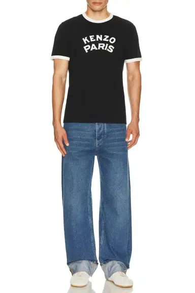 Kenzo Paris Emblem Slim T-shirt | Thumbnail 4 Kenzo Paris Emblem Slim T-shirt | Thumbnail 4