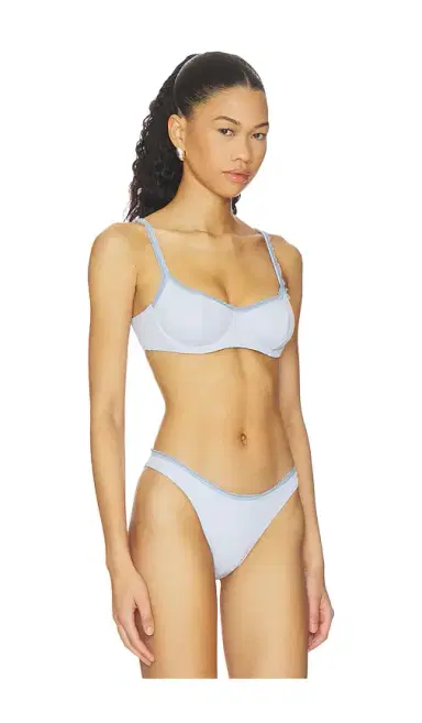 Frankies Bikinis X Paige Lorenze Cola Ribbed Bikini Top | Thumbnail 2 Frankies Bikinis X Paige Lorenze Cola Ribbed Bikini Top | Thumbnail 2