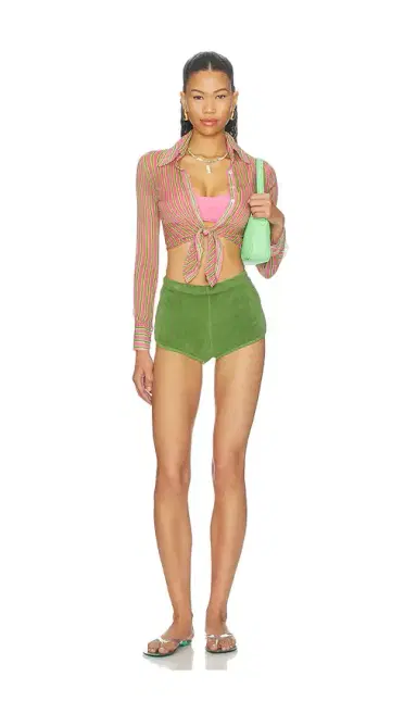 ÉTERNE Mini Terry Track Short | Thumbnail 5 ÉTERNE Mini Terry Track Short | Thumbnail 5