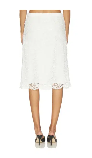 Frankies Bikinis X Paige Lorenze Honeymoon Lace Midi Skirt | Thumbnail 4 Frankies Bikinis X Paige Lorenze Honeymoon Lace Midi Skirt | Thumbnail 4