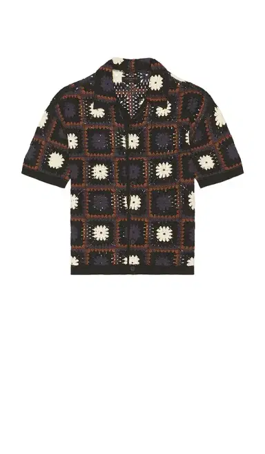 ALLSAINTS Mandon Knitted Shirt | Thumbnail 4 ALLSAINTS Mandon Knitted Shirt | Thumbnail 4