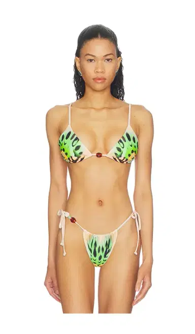 AFRM Capri Beaded Bikini Top | Thumbnail 1 AFRM Capri Beaded Bikini Top | Thumbnail 1