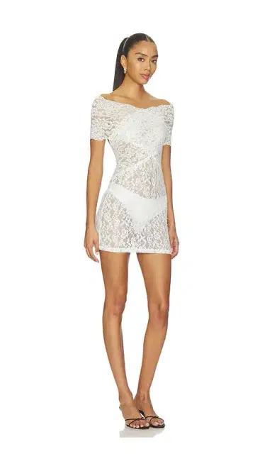 Frankies Bikinis X Paige Lorenze True Love Lace Mini Dress | Thumbnail 3 Frankies Bikinis X Paige Lorenze True Love Lace Mini Dress | Thumbnail 3